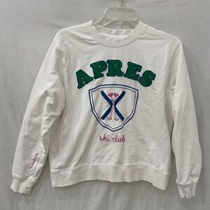 iscream apres ski club sweatshirt, size girls large sz14